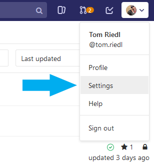 Settings Menu